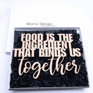 Food is the ingrediens