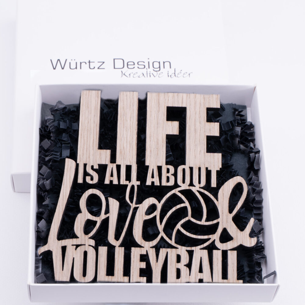 Volleyball skilt